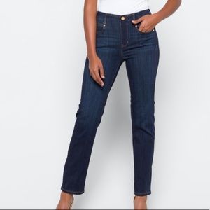 Liverpool Gia Glider Pull-On Slim Straight Leg Jean